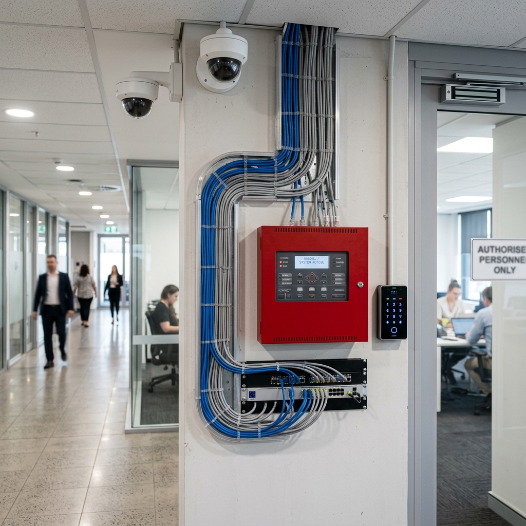 Low Current Security System